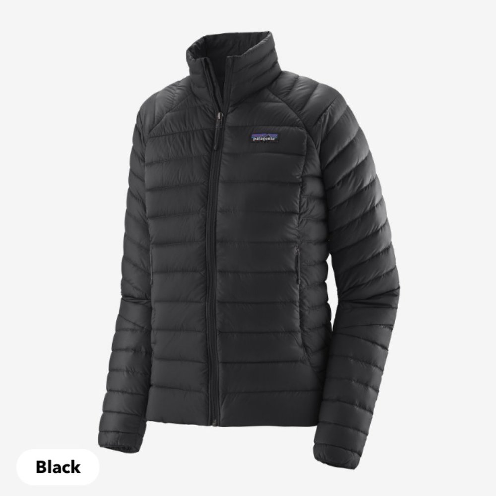 Patagonia Women's Down Sweater - (M) Black
